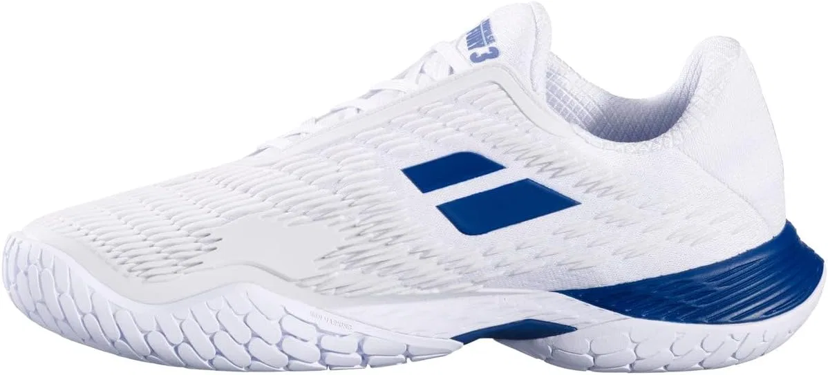 Кроссовки для тенниса Babolat Propulse Fury, White/Dark Blue — фото 3