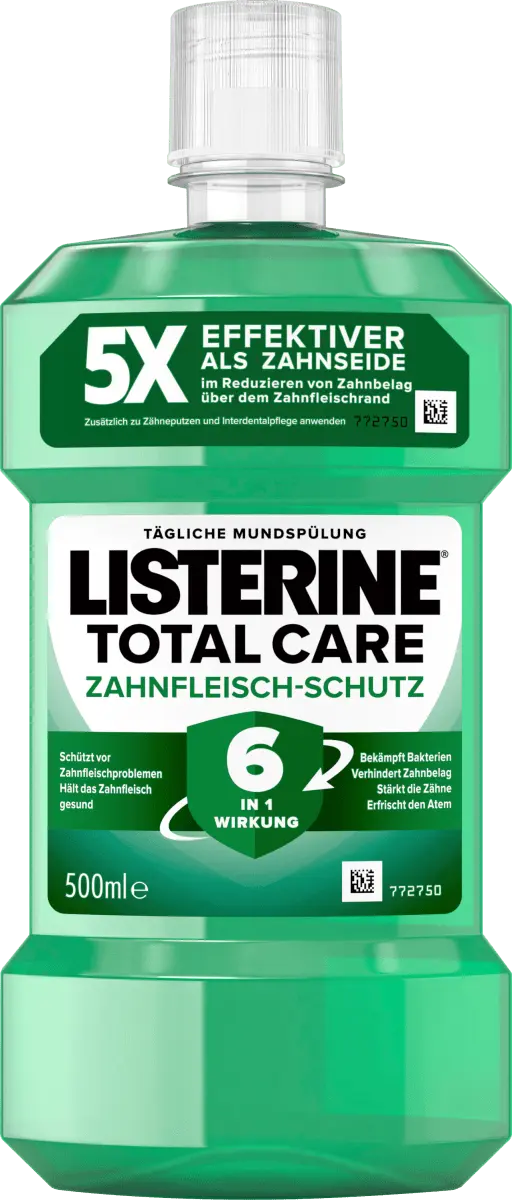 Ополаскиватель для рта Total Care Защита десен 500мл Listerine — фото 2