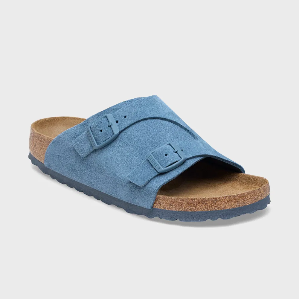 Мужские сандалии Zurich из замши Elemental Blue от Birkenstock