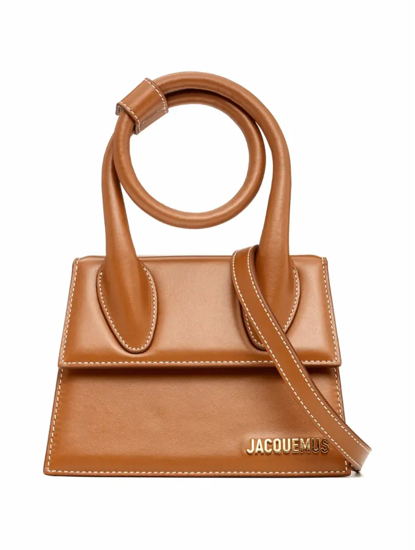 

Мини-сумка Le Chiquito Noeud Jacquemus, коричневый