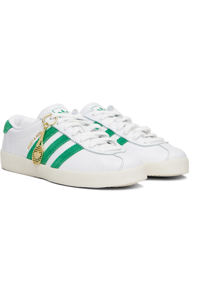 Adidas Originals Edition Blanc кроссовки Sporty & Rich, мультиколор — фото 4
