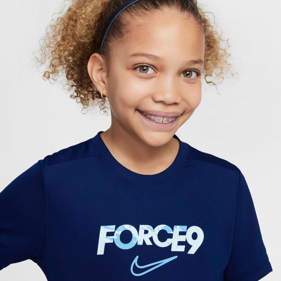 Футболка Performance NIKE Academy 25, цвет Night blue/Light blue — фото 4