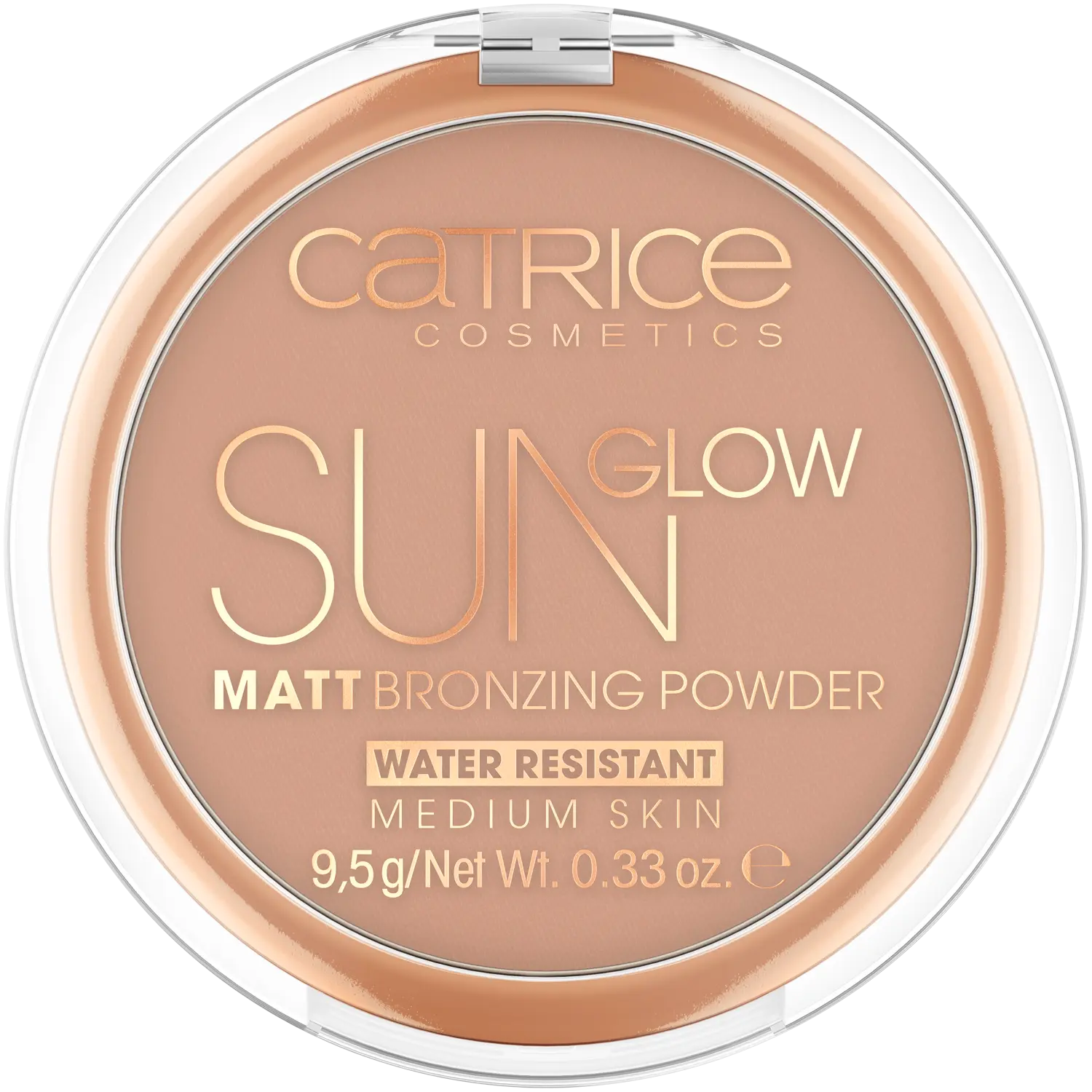 

Каменная бронзирующая пудра для лица медиум 030 Catrice Sun Glow, 9,5 гр