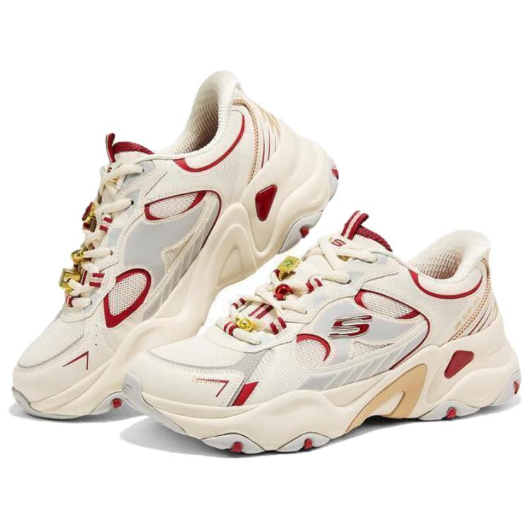 Skechers D'LITES 5.0 Low top Chunky кроссовки мужские Ecru — фото 4