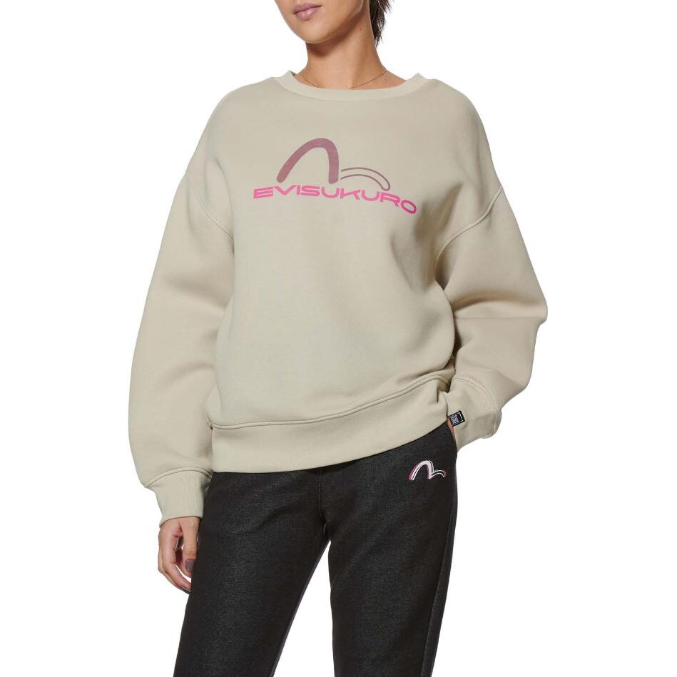 

Свитшот женский хаки Evisu