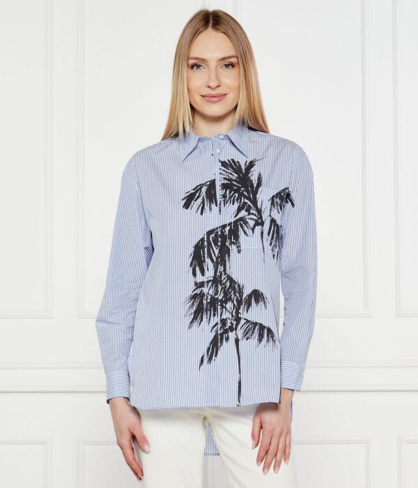 

Рубашка Ламберта Oversize fit Max&Co., синий