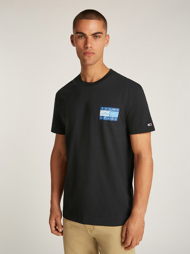 

Футболка TOMMY JEANS, черный