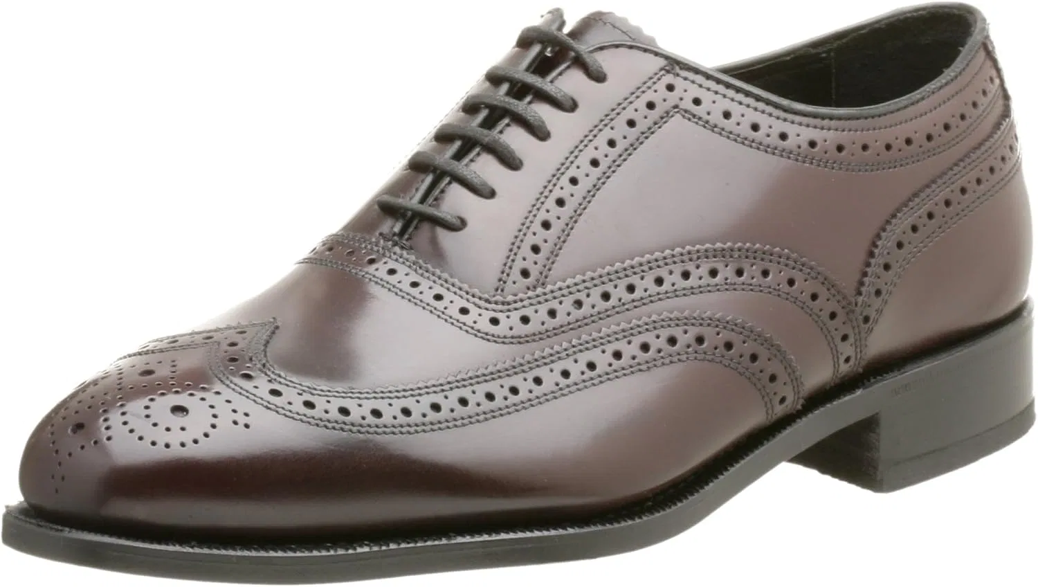 Мужские оксфордские туфли Florsheim Lexington Wingtip, бордовый