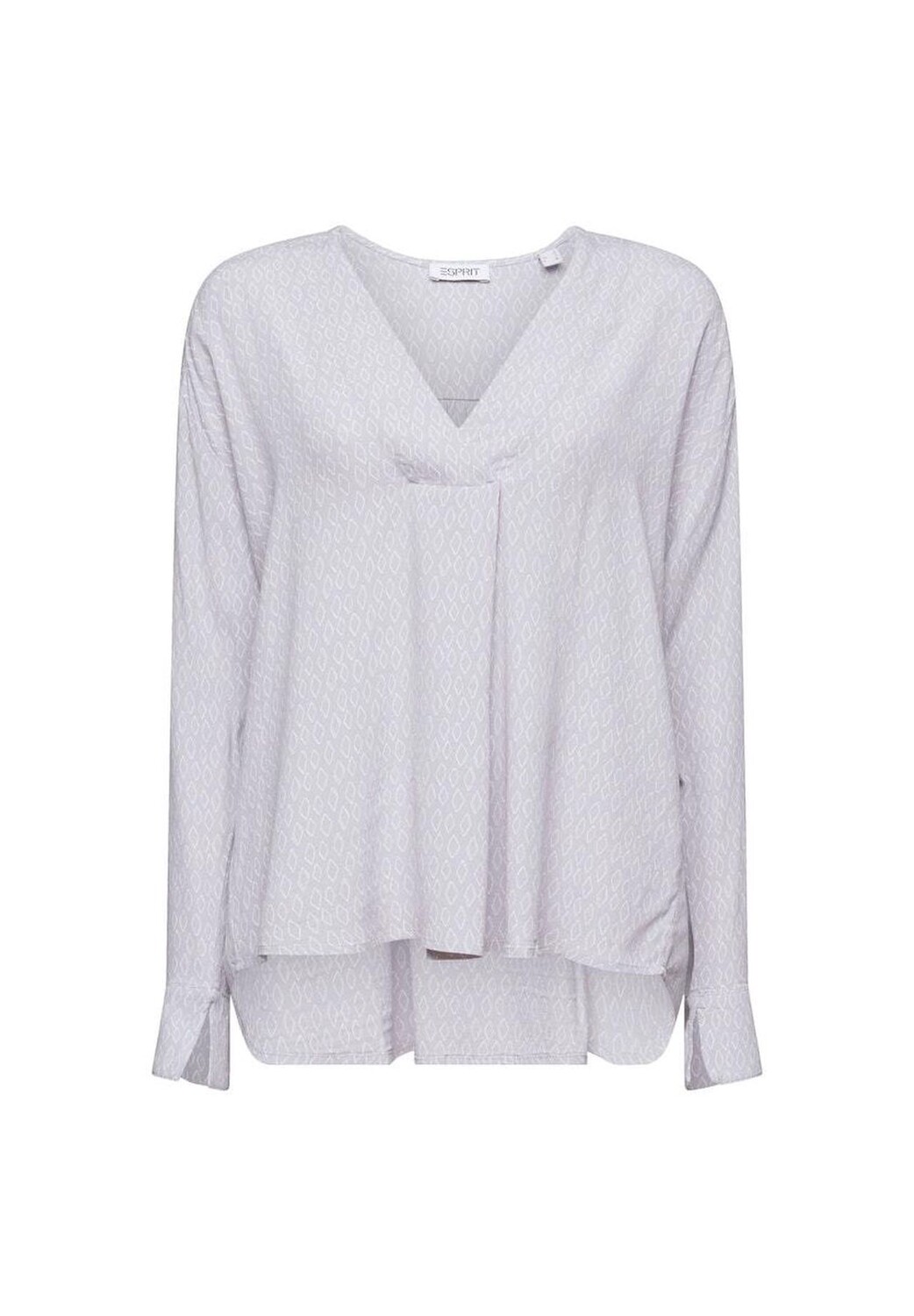 

Блузка с длинными рукавами ESPRIT, цвет Light Blue Lavender