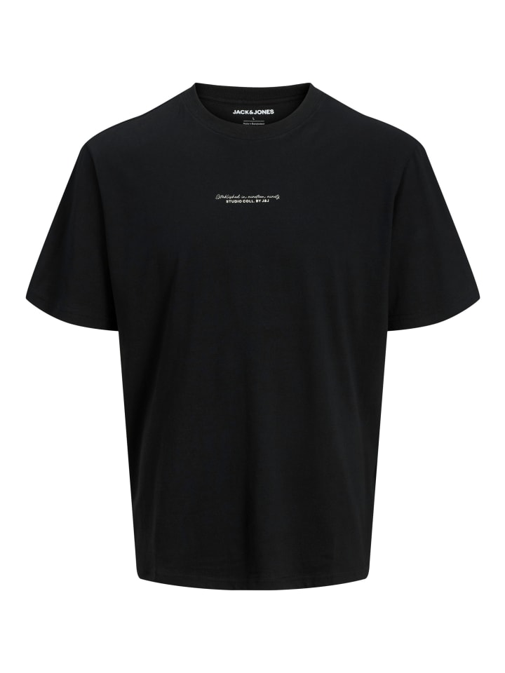 

Футболка Рикки черного цвета Jack & Jones, Черный, Футболка Рикки черного цвета Jack & Jones