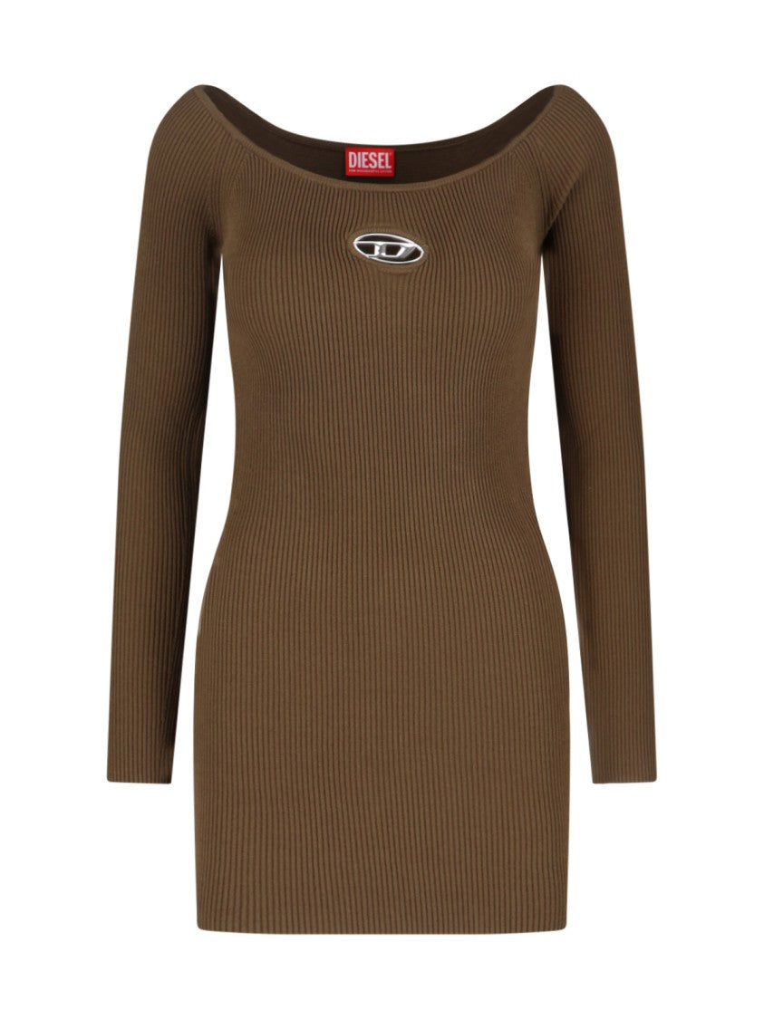 

M-Vera Мини-платье - зеленое Diesel