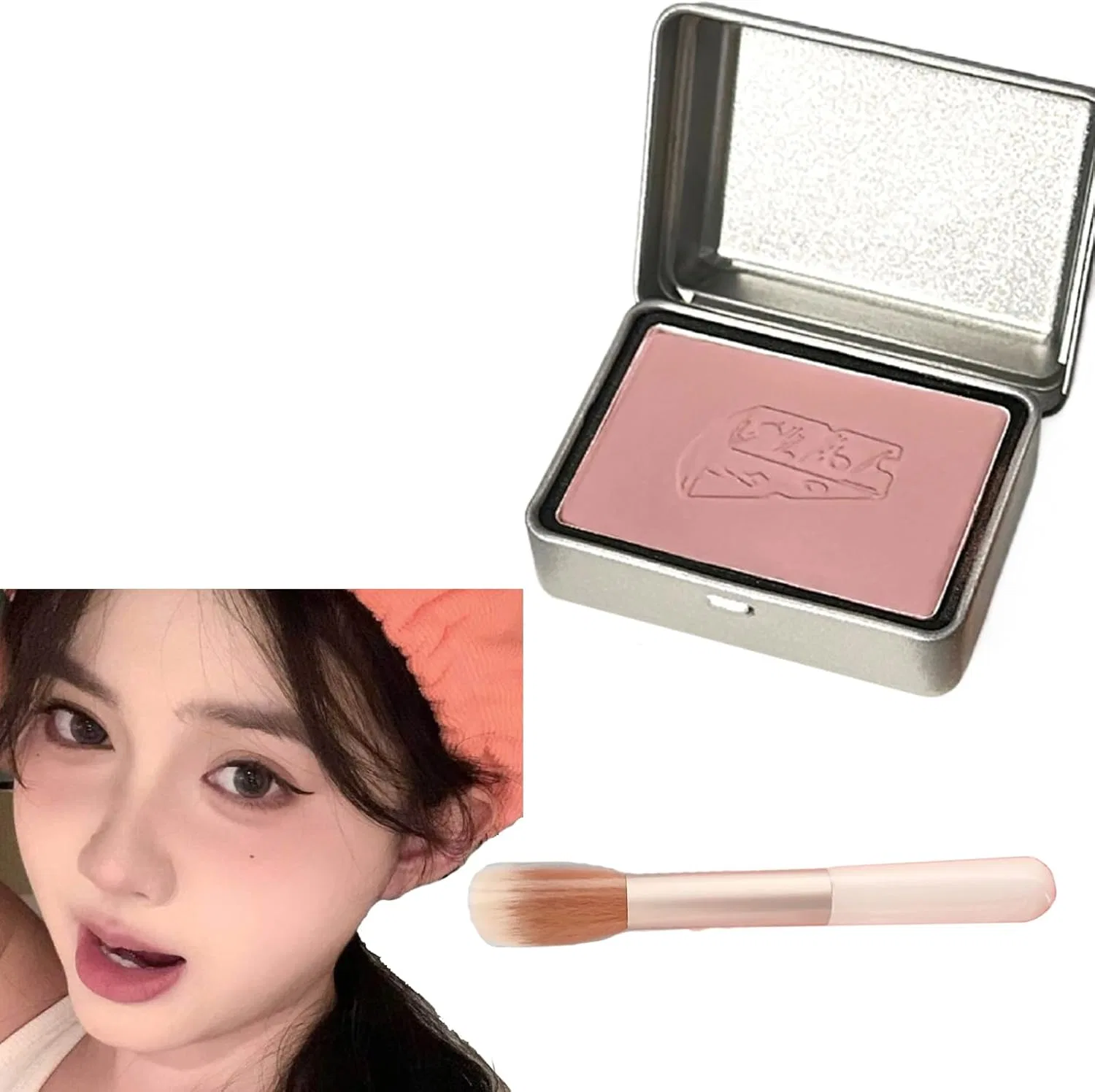 Румяна натуральные LMHAUSS Teak Face Powder, 6 г, оттенок 3# Rose