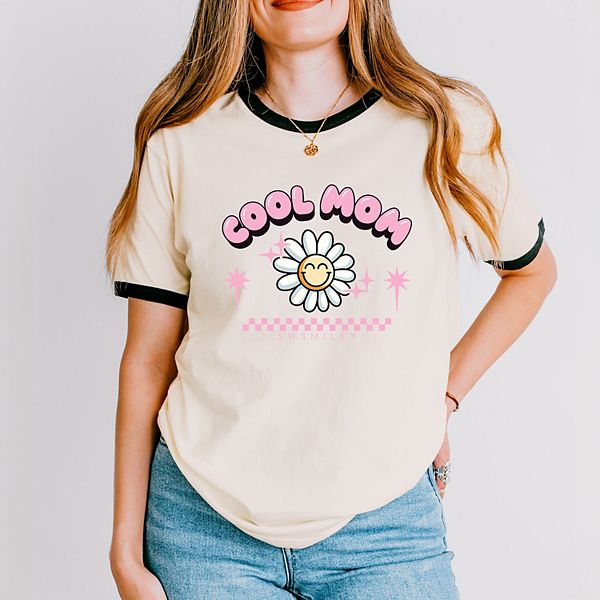 

Футболка SWSmiley cool mom flower Simply Sage Market, Vintage Black, Черный, Футболка SWSmiley cool mom flower Simply Sage Market, Vintage Black