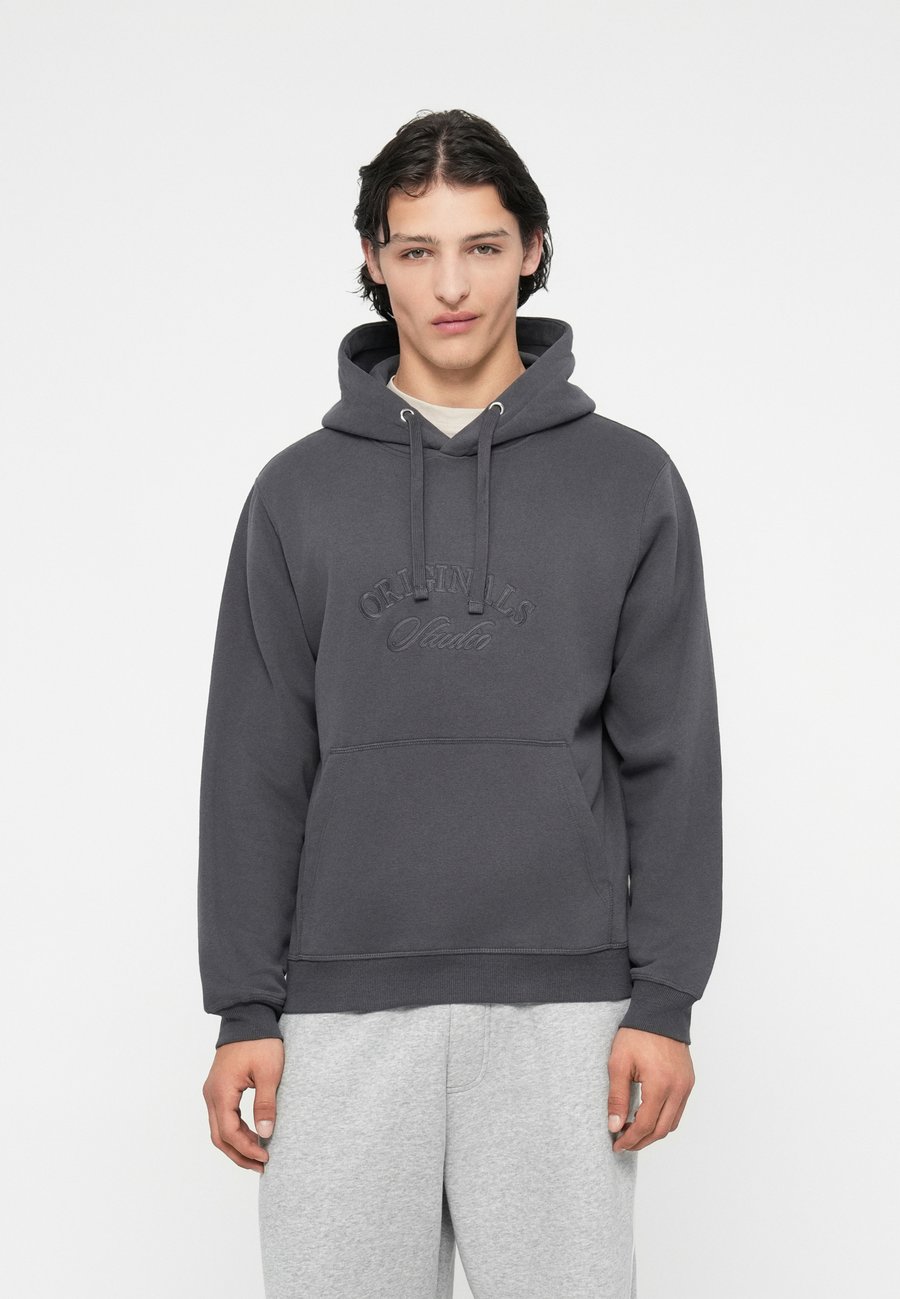 

Толстовка Jack & Jones JORBLEECKER BRANDING HOOD, Asphalt/Grey