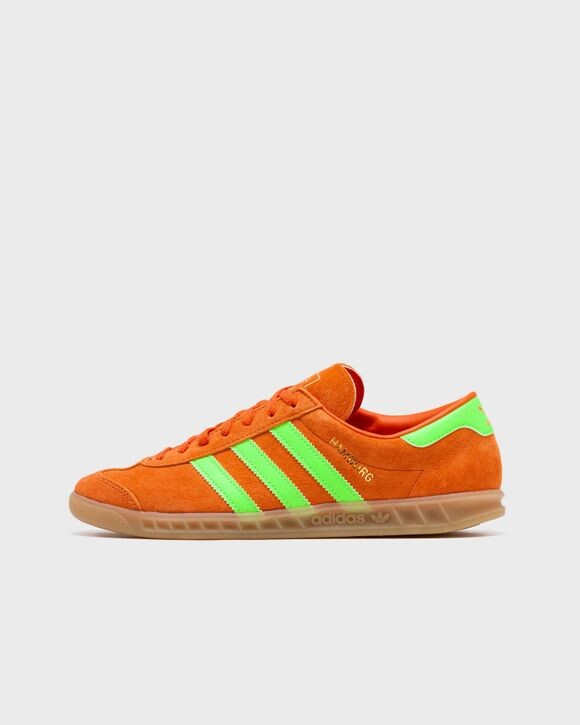 

Кроссовки Adidas Wmns Hamburg, цвет orange/sgreen/gum3