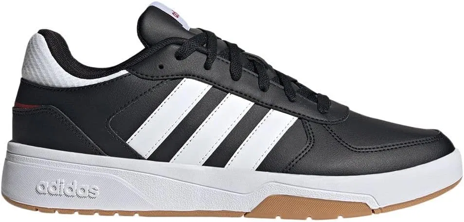 Мужские кроссовки Adidas Courtbeat, Core Black Ftwr White Better Scarlet — фото 2