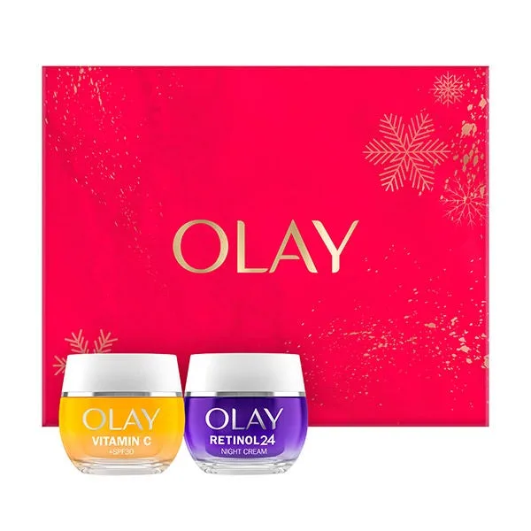 Крем для лица SPF OLAY С витамином С + с ретинолом 24 Rutina Luminosidad