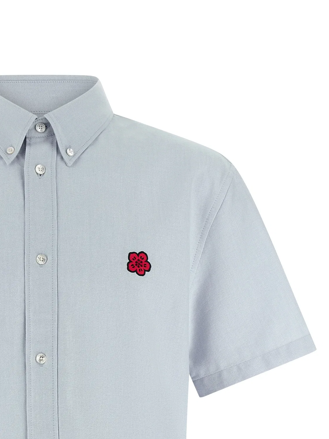 Рубашка «Boke Flower Crest» KENZO, голубой — фото 3