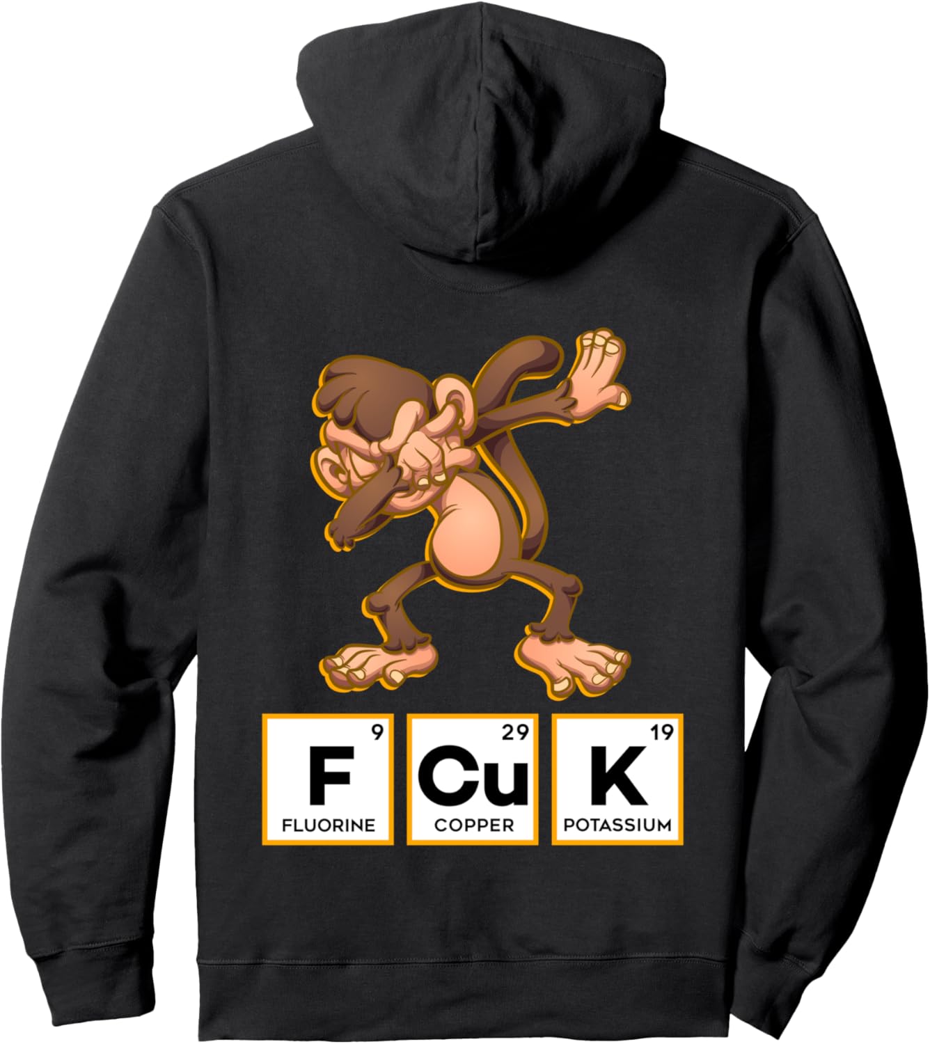 

Толстовка FCUK с изображением обезьянки и периодической таблицы химических элементов, черная Furriends Corner, Черный, Толстовка FCUK с изображением обезьянки и периодической таблицы химических элементов, черная Furriends Corner