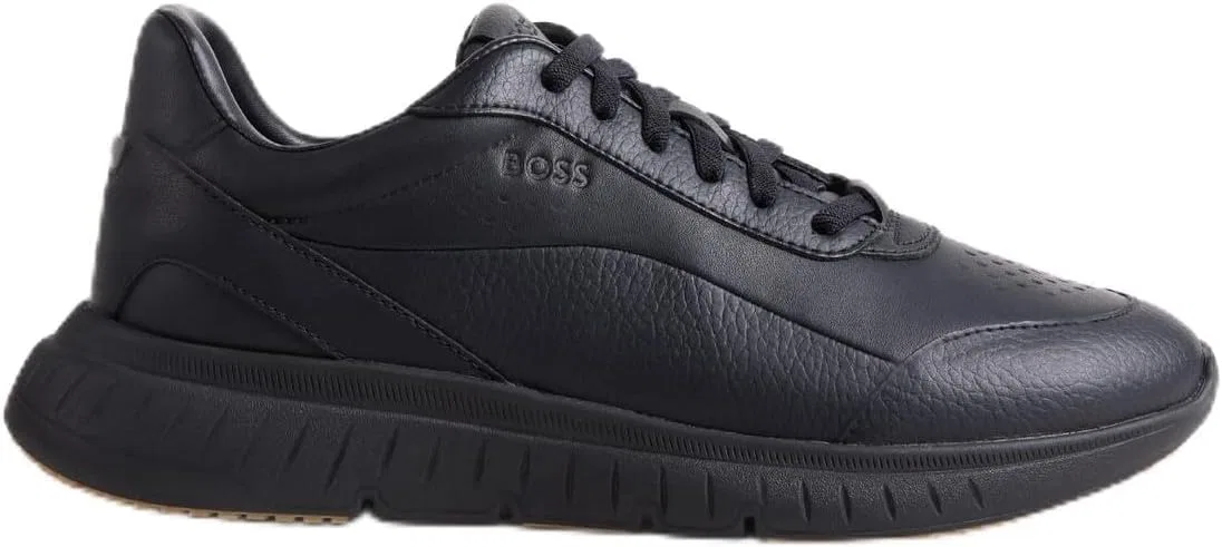 Мужские кроссовки-слипоны BOSS Titanis_slon_ltgrmx, Black