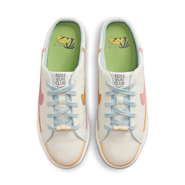 Кроссовки Court Legacy Mule Nike, белый — фото 4