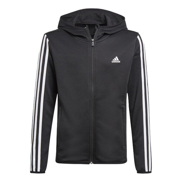 

Толстовка с капюшоном 2 move 3 stripes hoodie asia sizing Adidas, черный