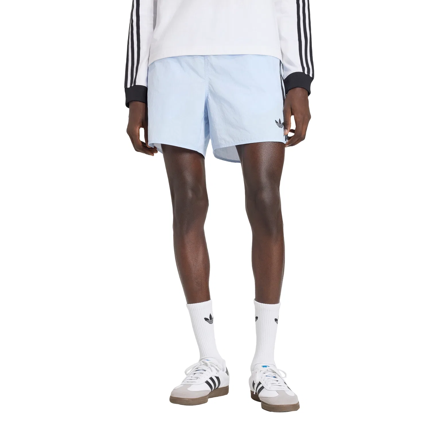 Мужские шорты Sprinter цвета Crystal Sky от Adidas — фото 4