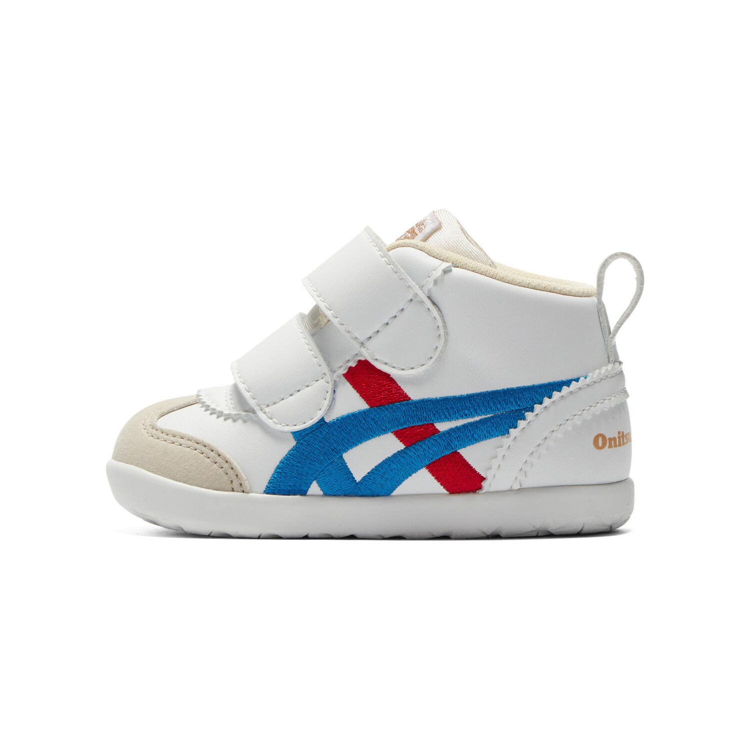 

Кроссовки Onitsuka Tiger MEXICO 66 Toddler Shoes TD Mid-top White/Blue/Red, белый/синий/красный