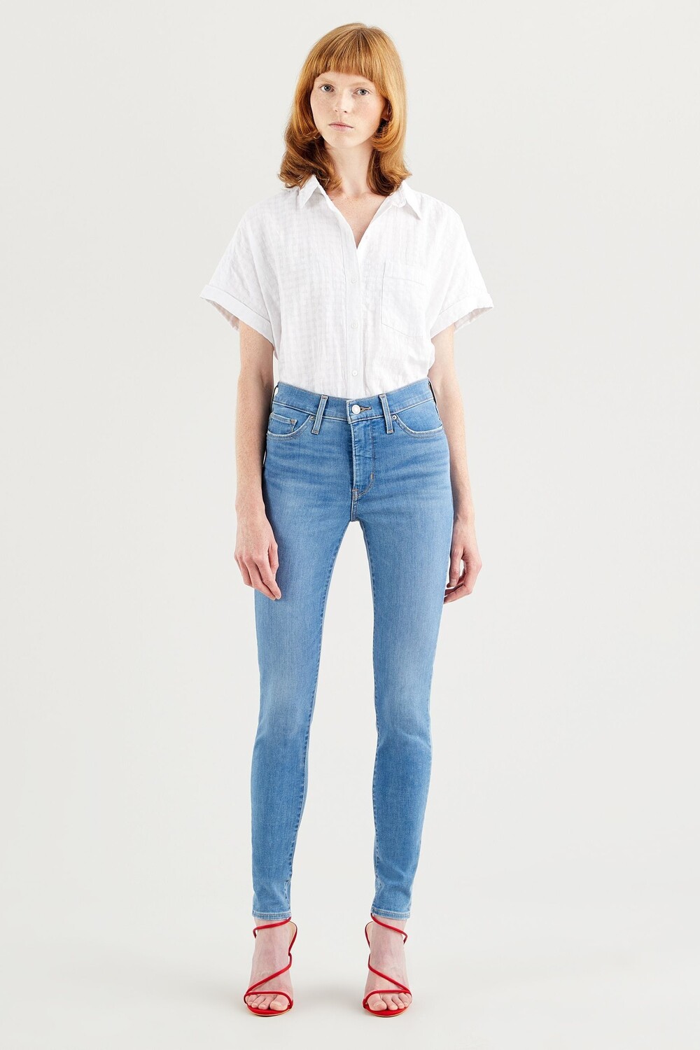 

Моделирование джинсов 310 очень узкого кроя Levi's