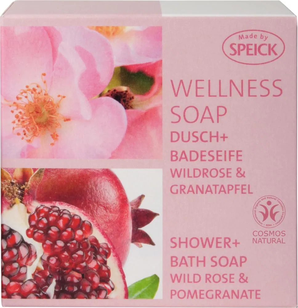 Набор из 10 велнес-мыл «Wild Rose & Pomegranate» от Speick (10 x 200 г) No brand