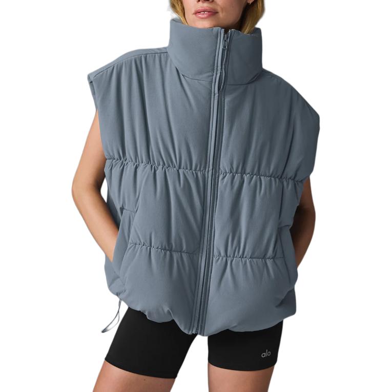 

Alo Yoga Женская жилетка, Steel Gray/Steel Grey