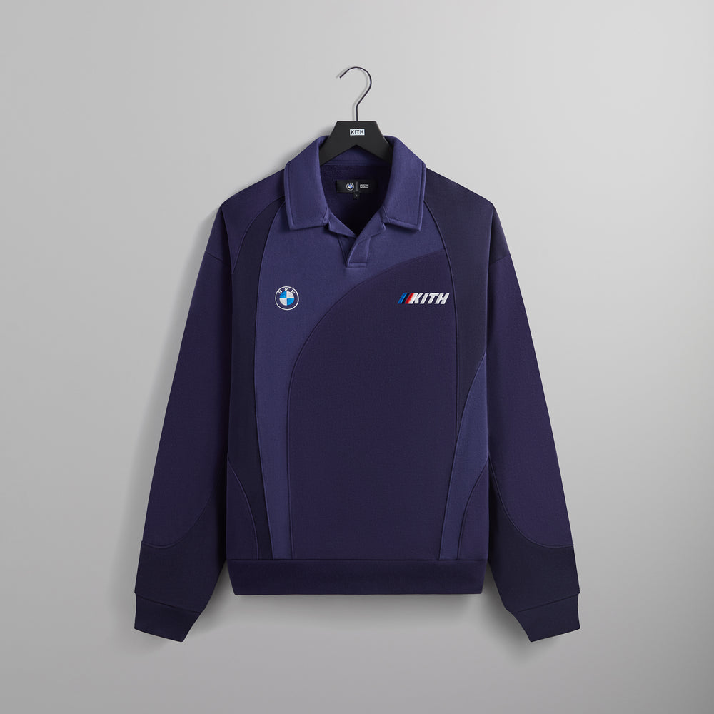 

Рубашка Kith for BMW Nelson Rugby, цвет Techno Violet