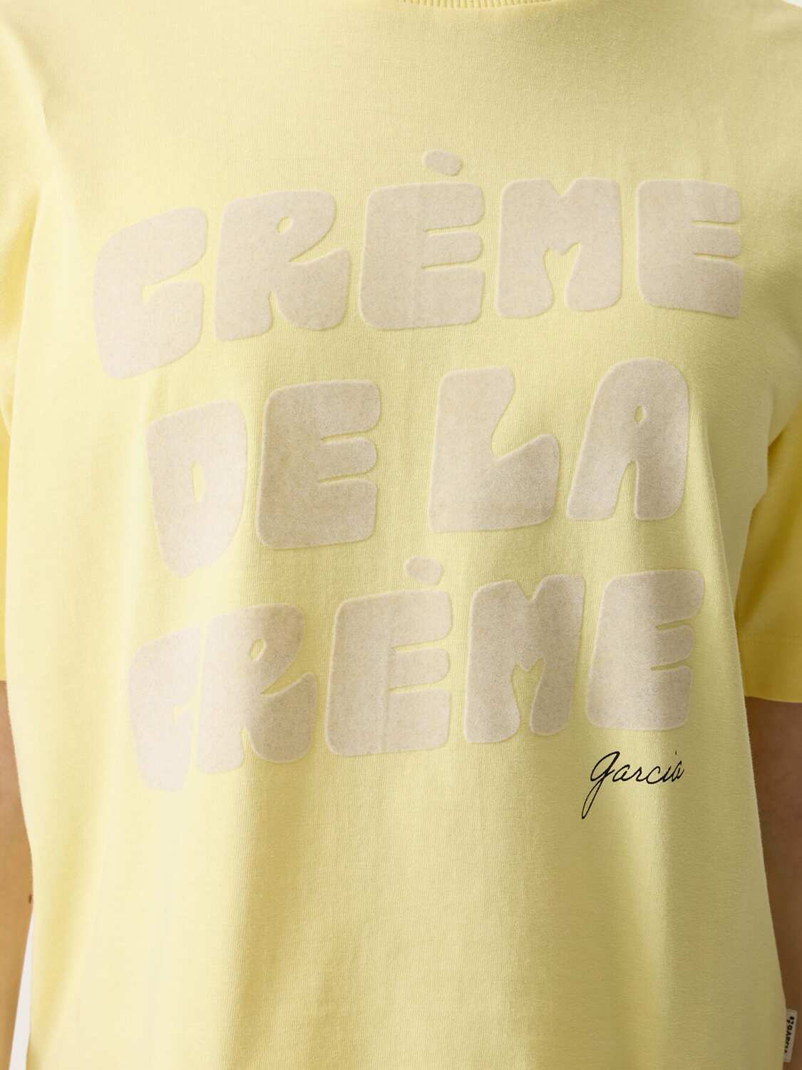 GARCIA Футболка в желтом цвете — фото 2