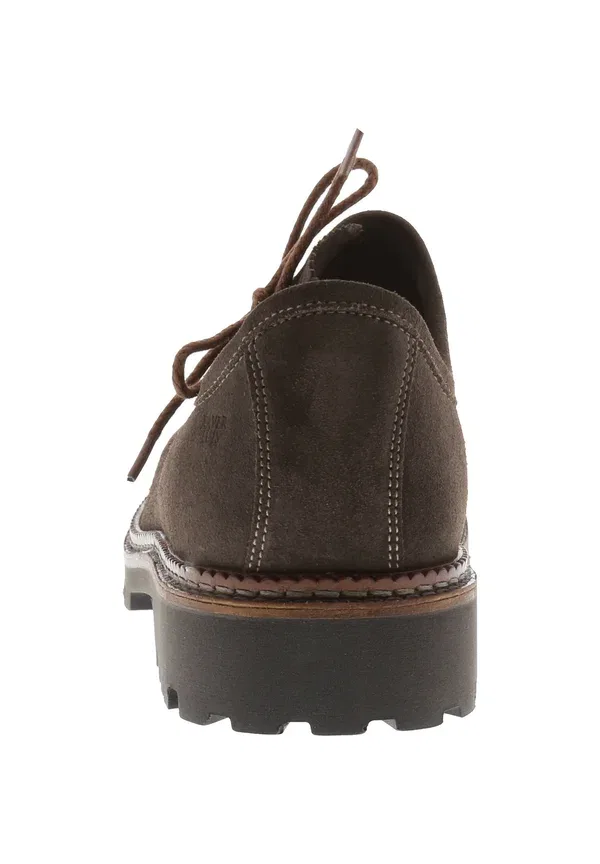 Полуботинки Haferl mit leichtzell lace ups Xaver Luis, цвет серо-коричневый — фото 4