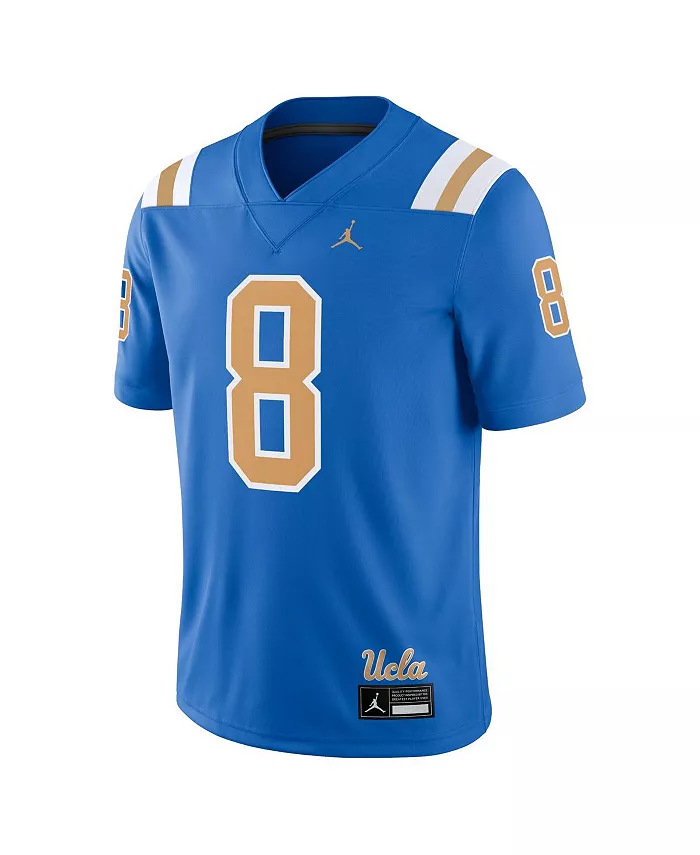 Мужская игровая футболка Troy Aikman в синем цвете UCLA Bruins Jordan — фото 2