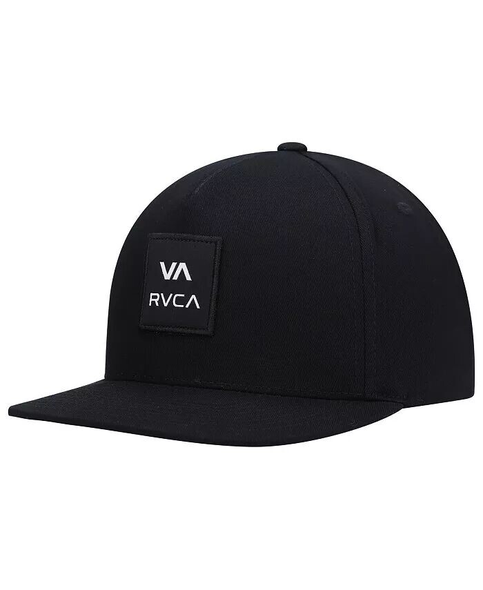 

Мужская черная квадратная шляпа Snapback Rvca