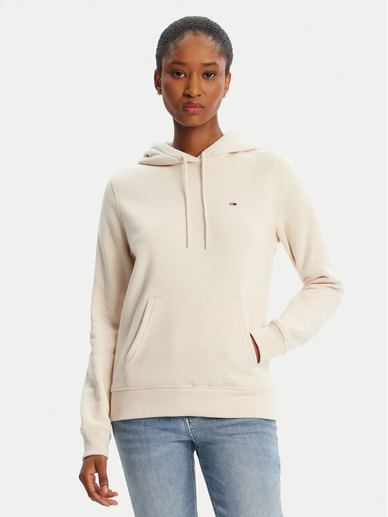 

Свитшот regular fit Flag DW0DW19958 Tommy Jeans, бежевый
