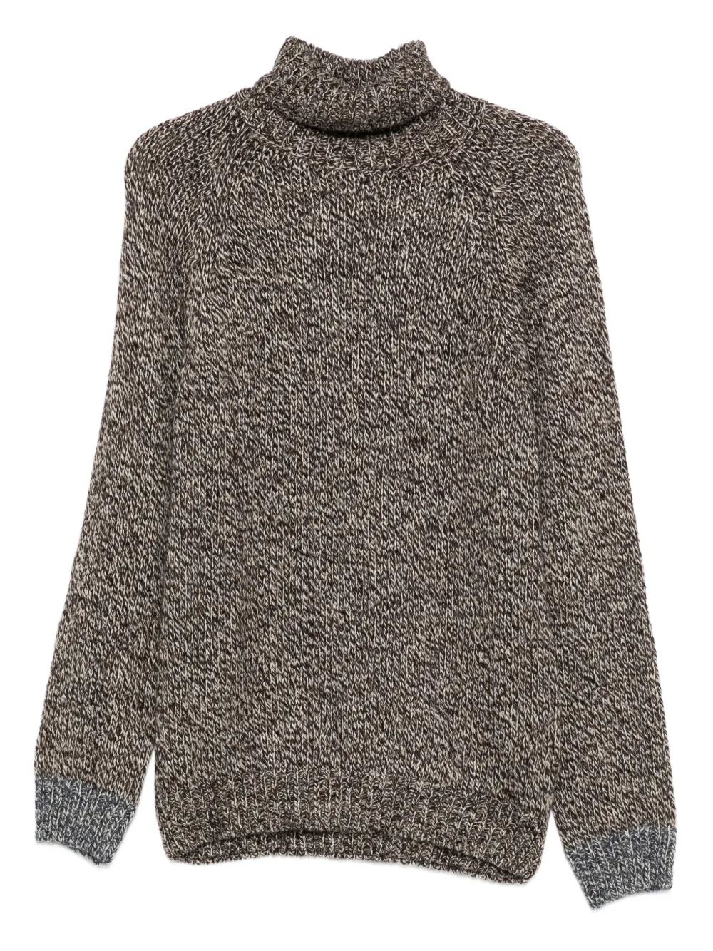 

Свитер с воротником-гольф Daniele Alessandrini, коричневый