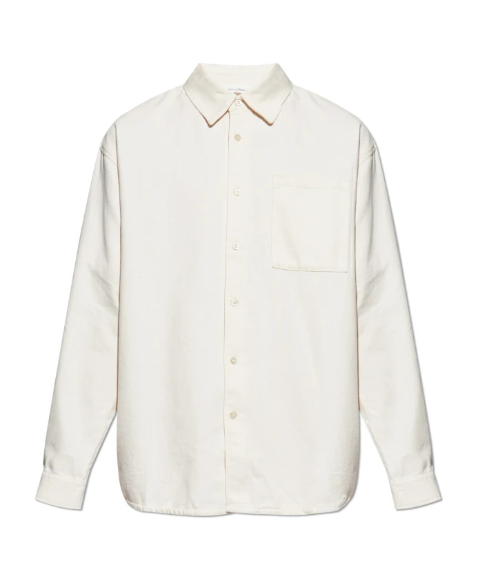 

Рубашка с карманом American Vintage, бежевый