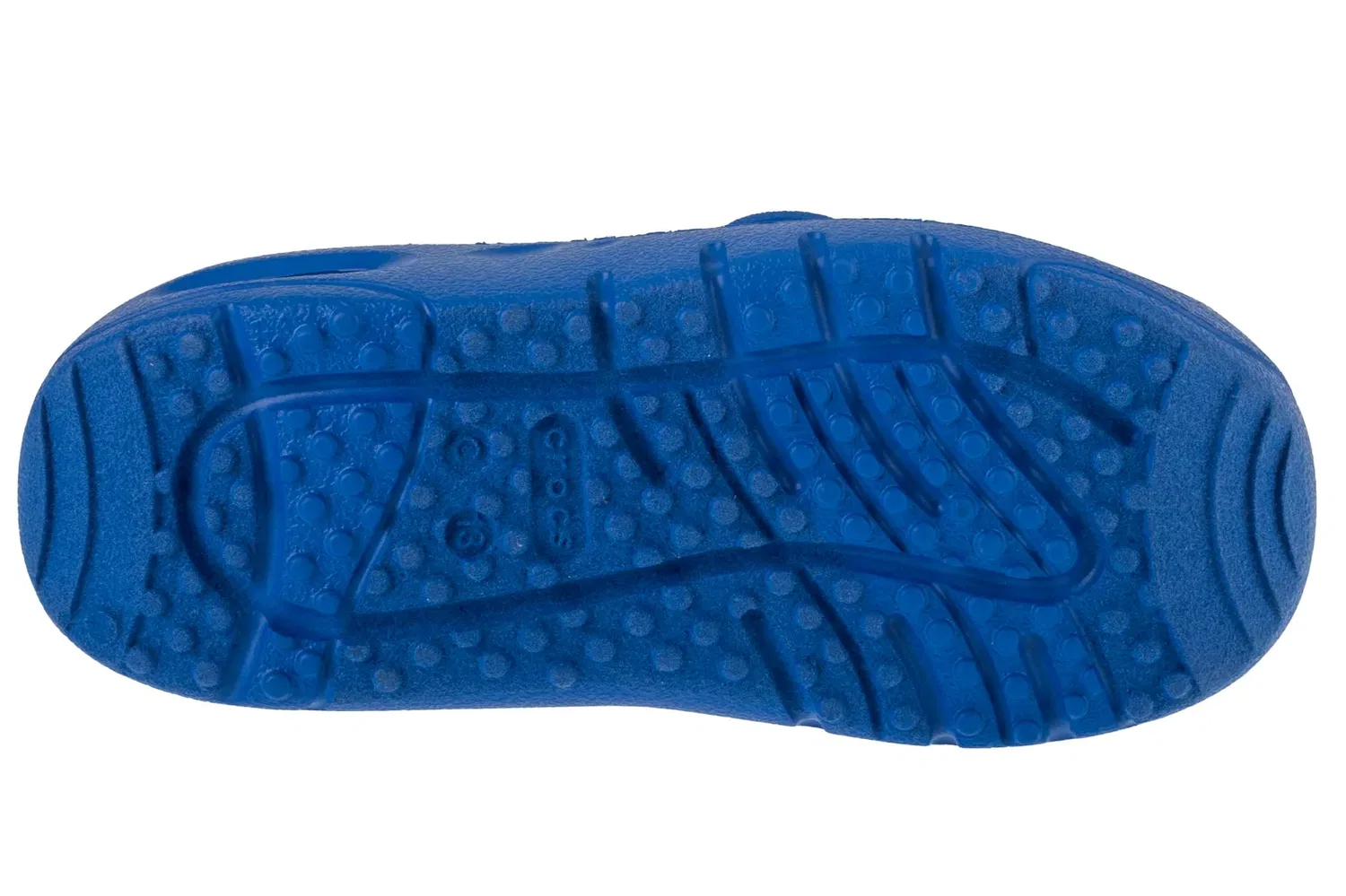 Тапочки для купания текстильные Crocs синий — фото 4