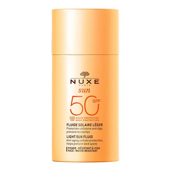 

Nuxe Sun Light Fluid Высокая защита Spf 50 50 мл Nuxe