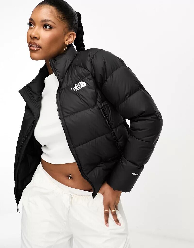 

Черная стеганая куртка-пуховик The North Face Hyalite