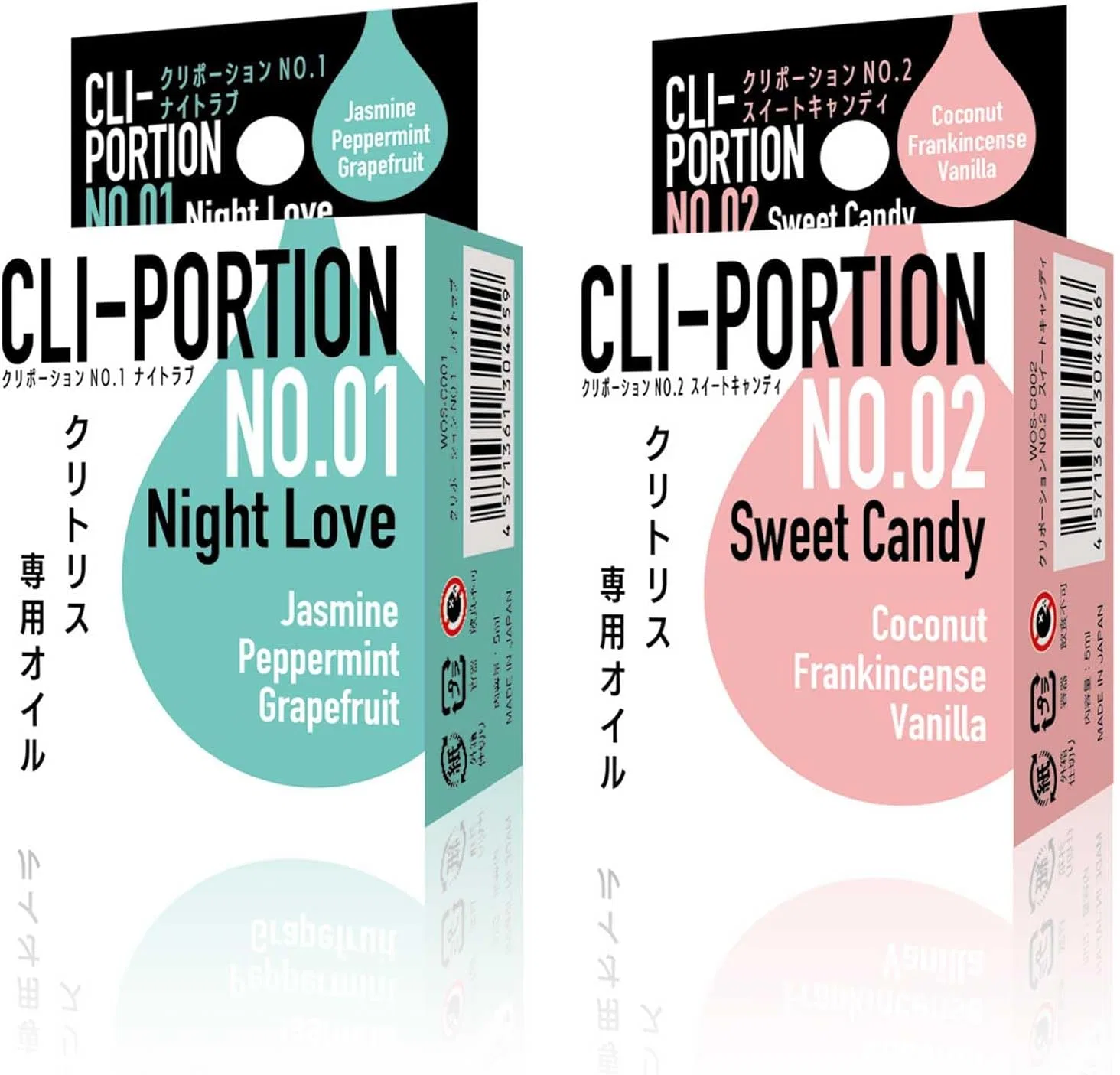Масло для интимной зоны CLI Portion Night Love Sweet Candy, 2 шт., 5 мл — фото 2