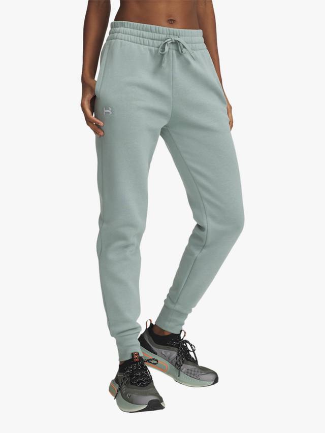 

Женские брюки-конкуренты Under Armour, цвет Silica Green/ White