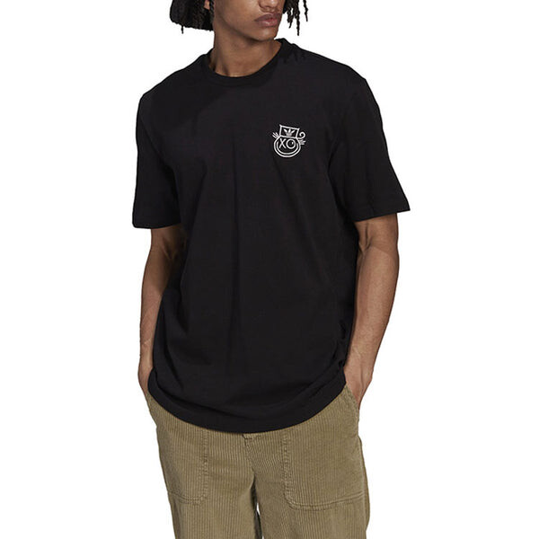 Футболка adidas Originals x Andr Saraiva Tee 'Black', черный — фото 4