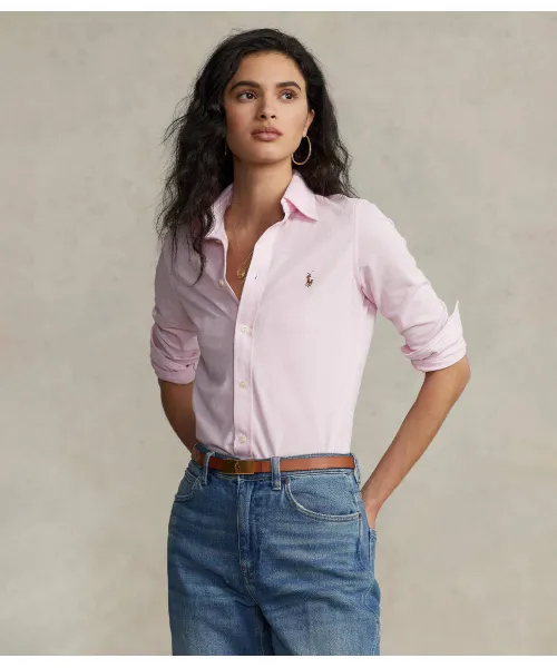

Рубашка Хайди Slim fit Polo Ralph Lauren, розовый