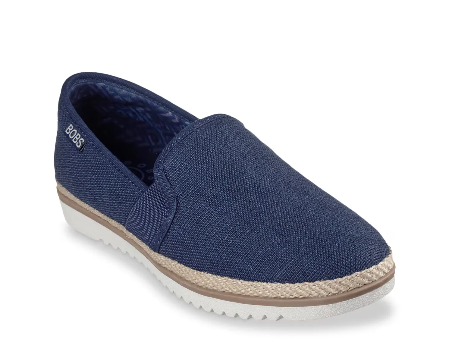 Слипоны Flexpadrille Espadrille Flat Skechers, темно-синий