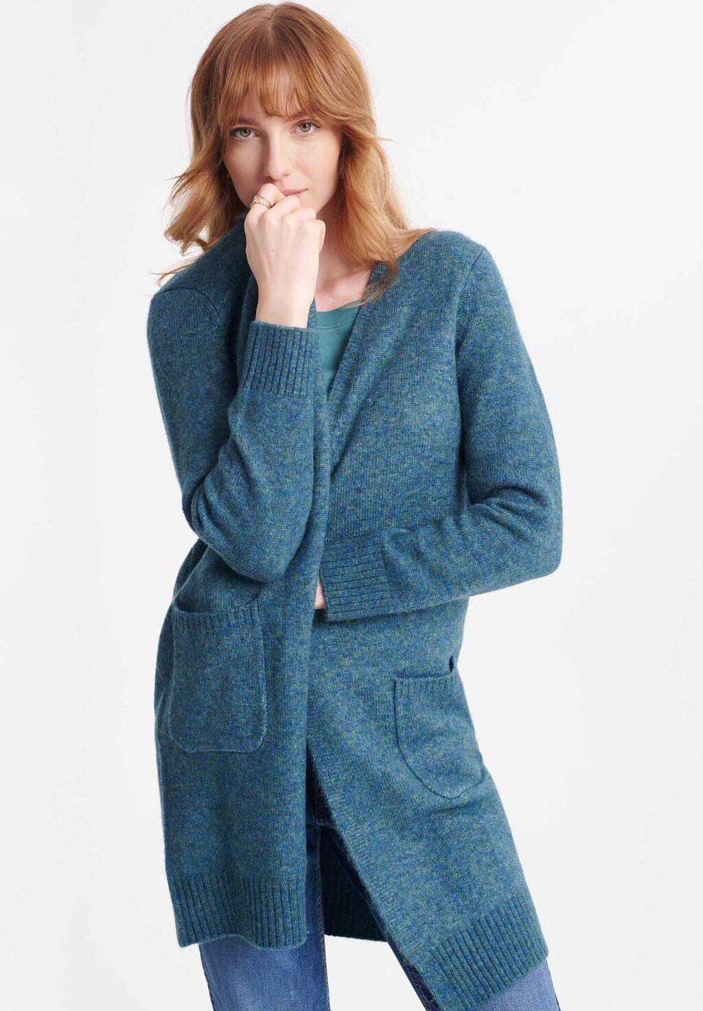 

Кардиган Greenpoint, пестрый бирюзовый, Зеленый, Кардиган Greenpoint, пестрый бирюзовый