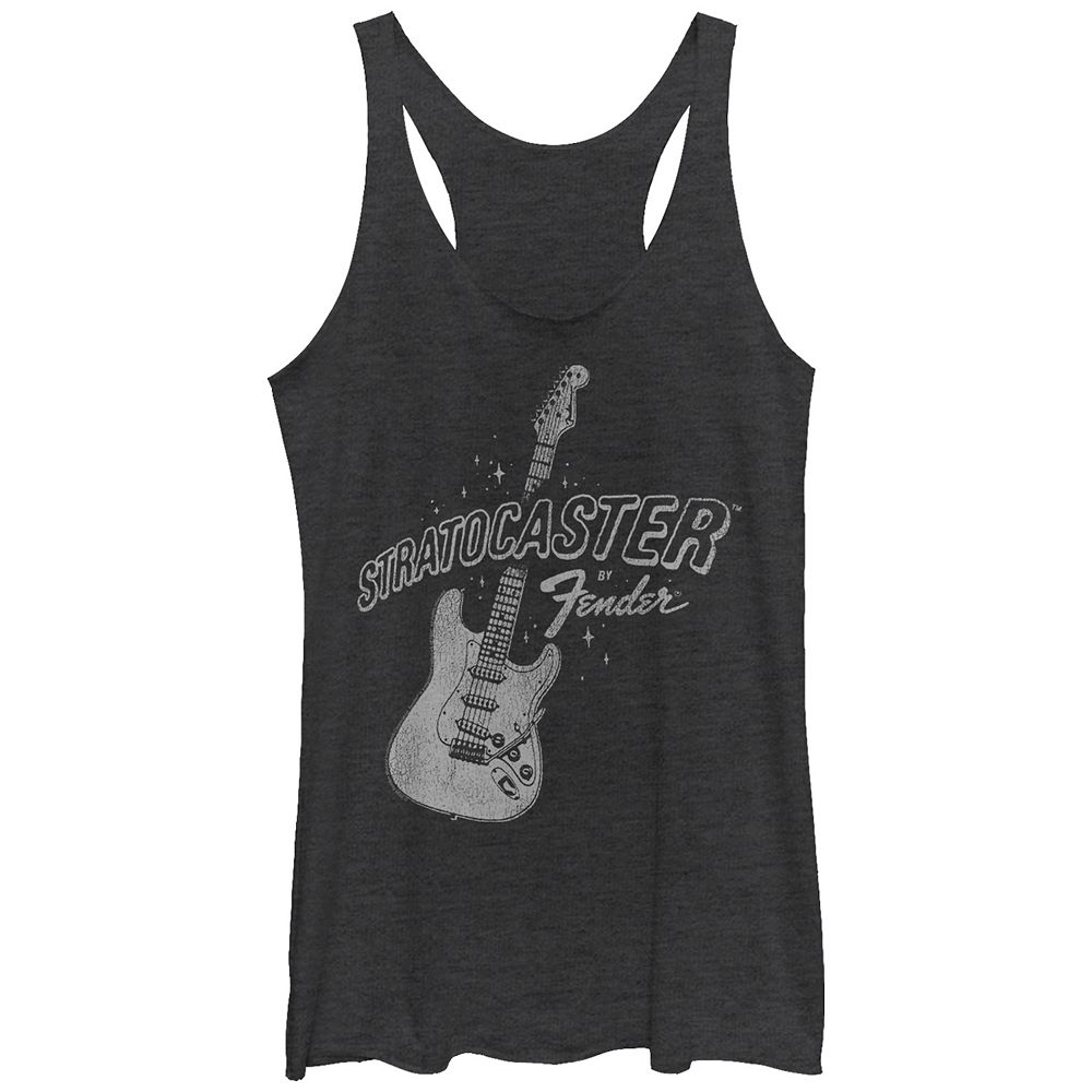 

Юниорская майка Fender Starry Stratocaster Racerback Licensed Character, цвет Black Heather