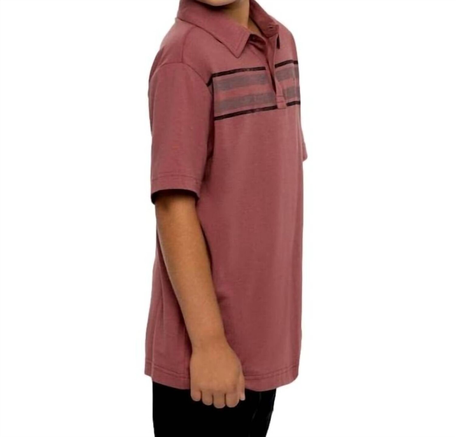 

Молодежная футболка-поло Boy's Red River в Roan Rouge TravisMathew